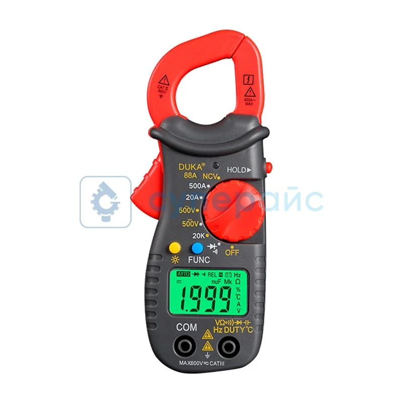Токовые клещи-мультиметр DUKA DKB-88A фото 1