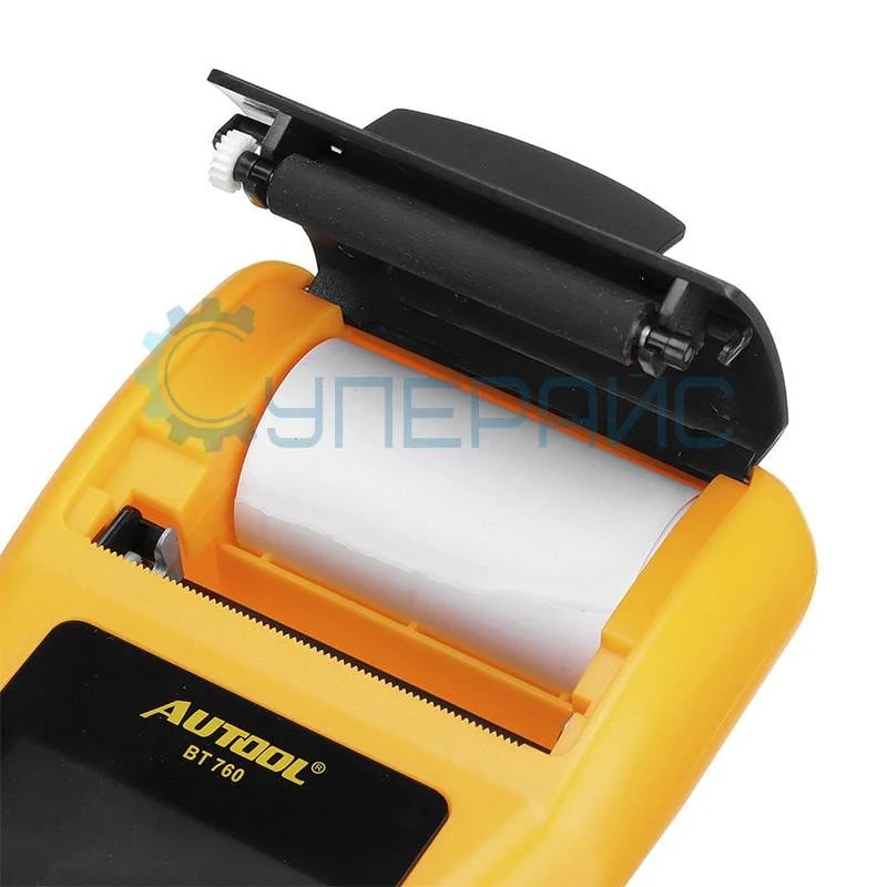 Тестер автомобильных аккумуляторов AUTOOL BT760 с принтером фото 9