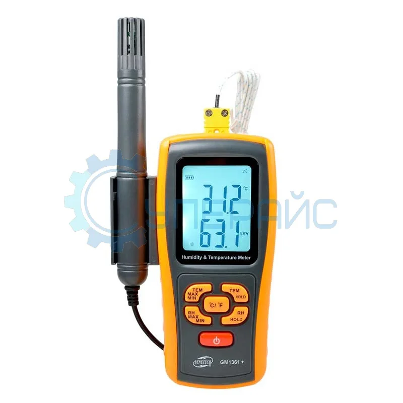 Измеритель влажности и температуры Benetech GM1361+ фото 1