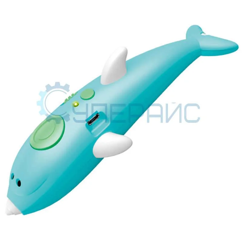 Беспроводная 3D ручка Malian Dolphin со 125 метрами пластика фото 1