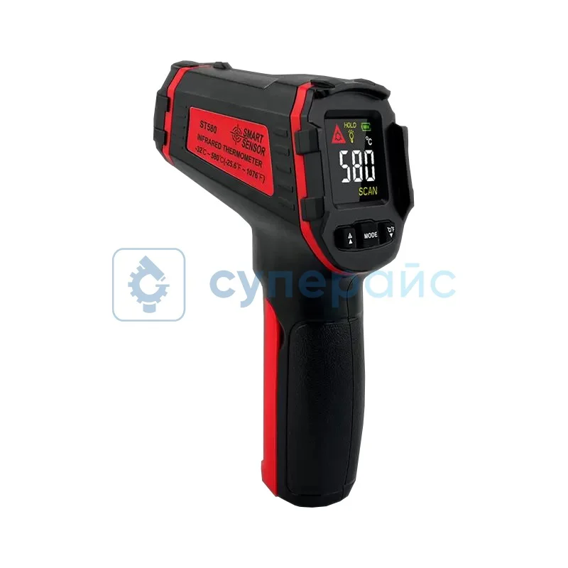 Цифровой пирометр SMART SENSOR ST580 с зарядным устройством фото 1