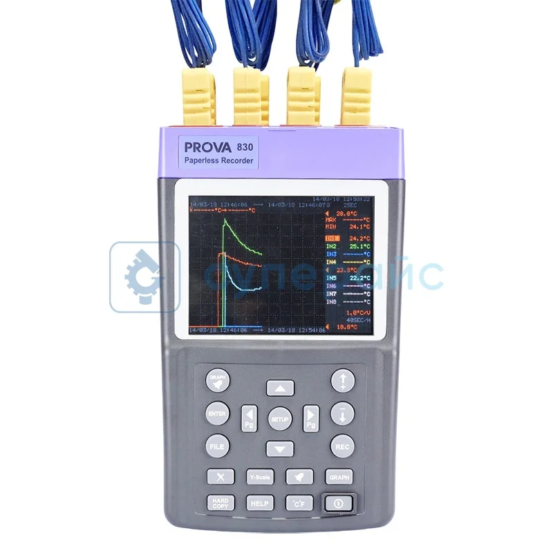 Температурный регистратор PROVA-830 фото 1