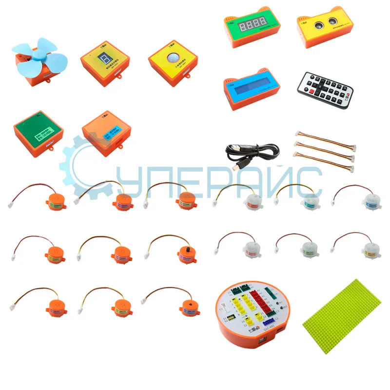 Детский набор Kit для сборки программируемых блоков фото 2