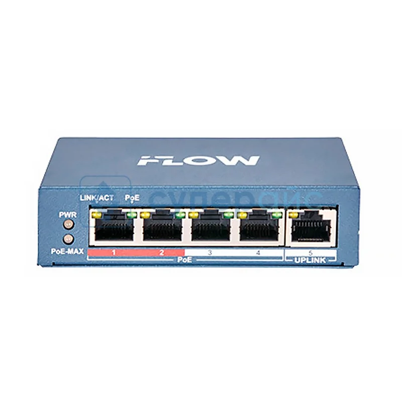 Коммутатор сетевой IFlow F-SW-EU205POE-V фото 1