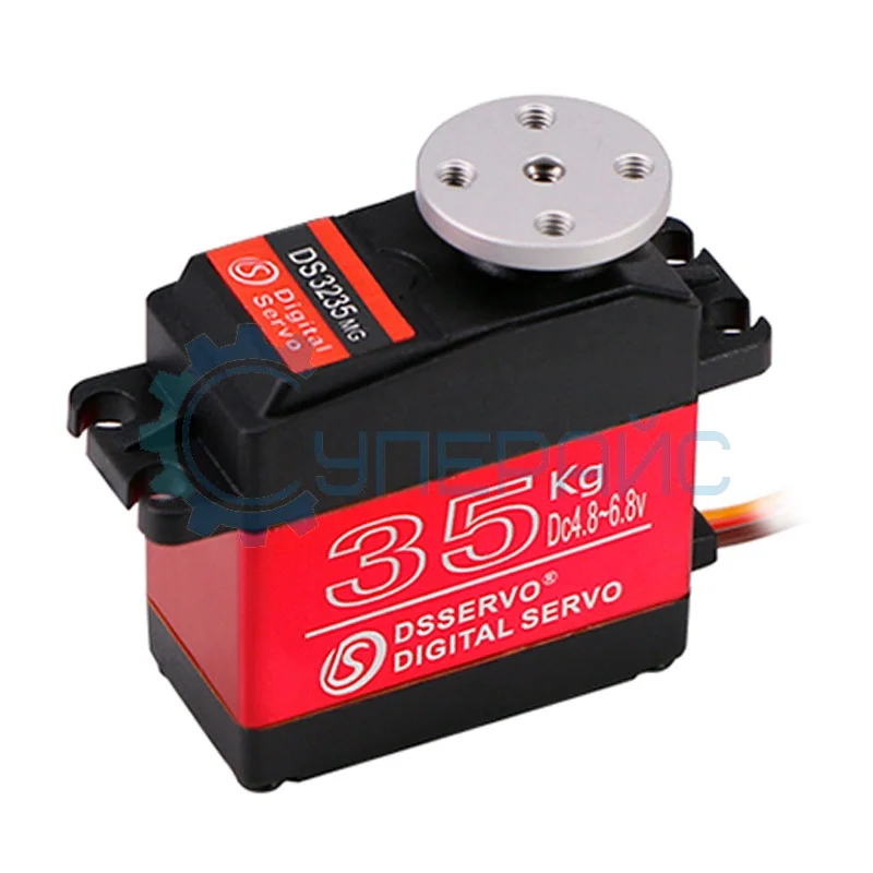 Цифровой сервомотор DSSERVO DS3235 (360°, 35 кг*с*см) фото 1