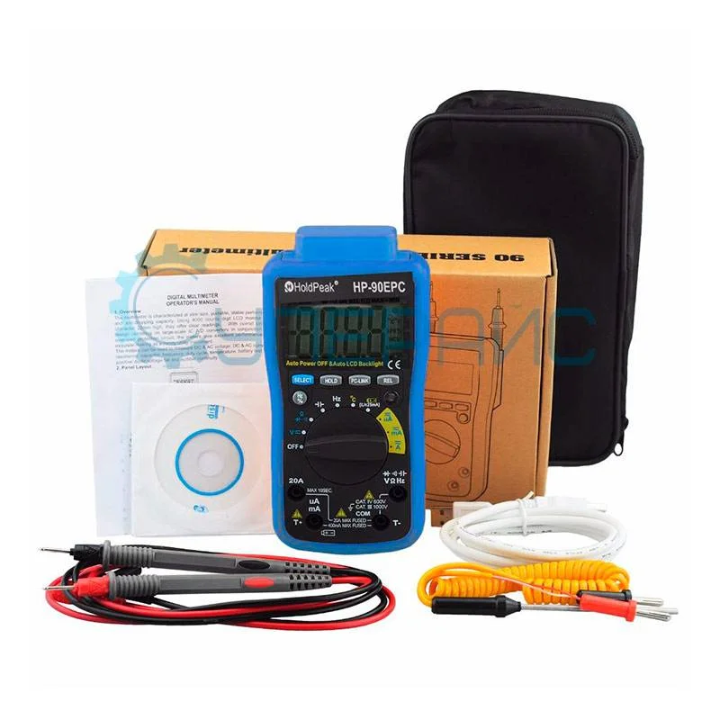Цифровой USB мультиметр HoldPeak HP-90EPC фото 6