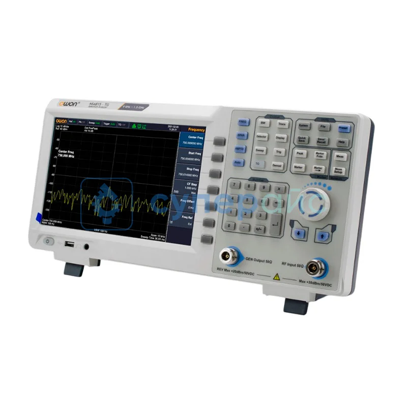 Анализатор спектра со следящим генератором OWON XSA815-TG фото 2