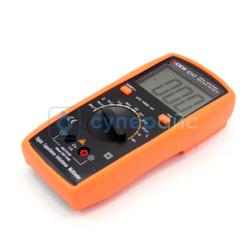 Измеритель емкости и индуктивности Victor LC VC6243 фото 2