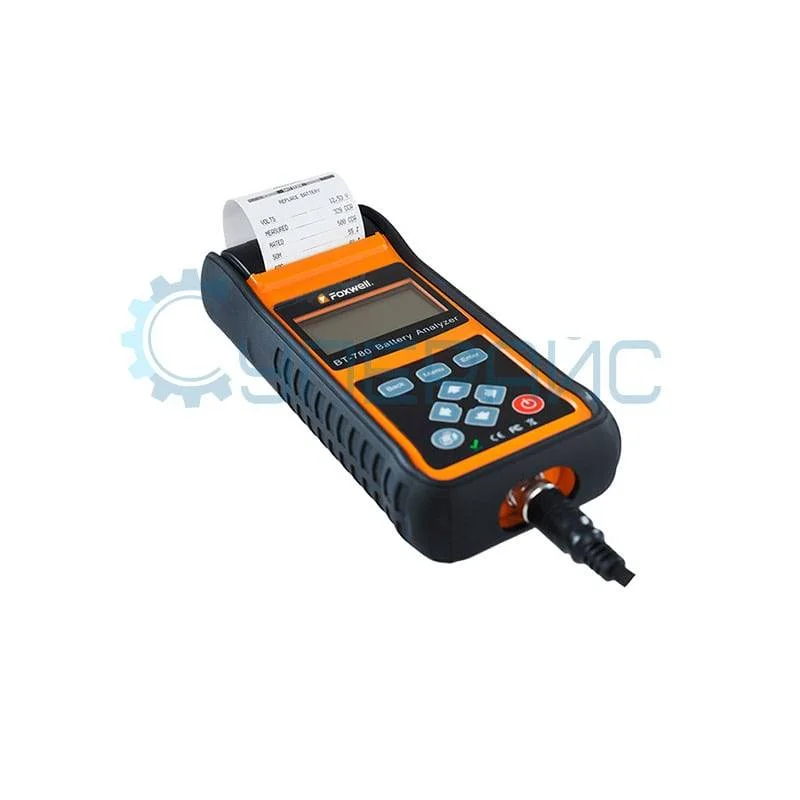 Тестер аккумуляторных батарей автомобилей Foxwell BT-780 c принтером фото 3