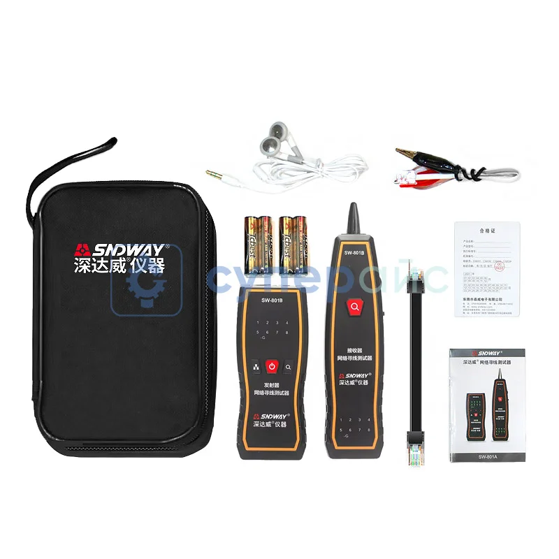 Кабель-тестер SNDWAY SW-801B фото 1