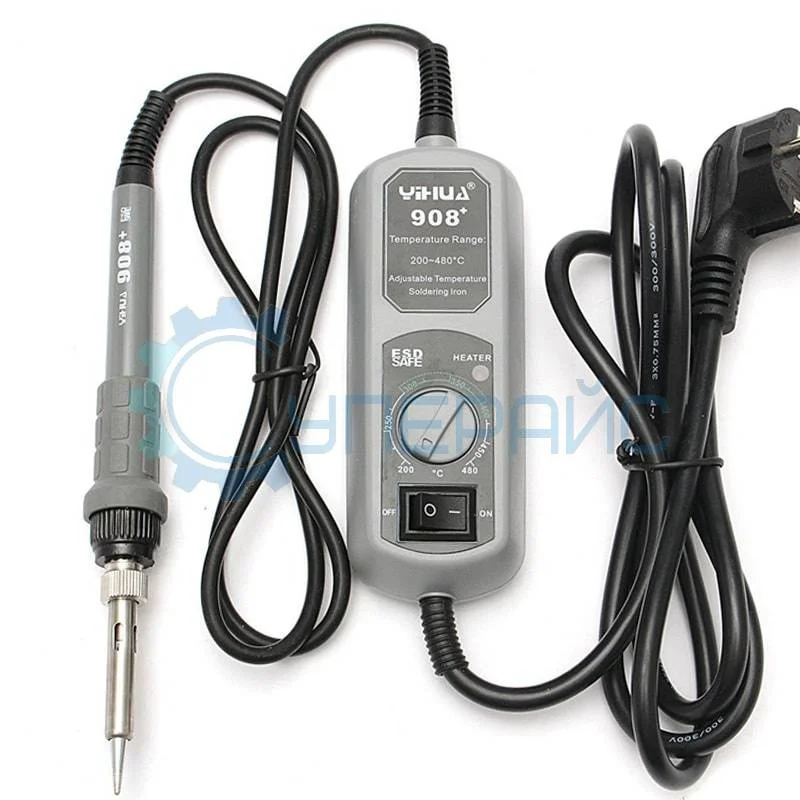 Паяльник YIHUA 908+ с регулировкой температуры фото 1