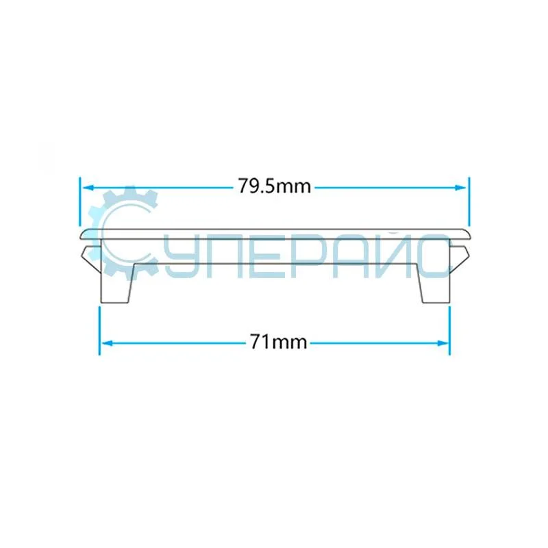 Вольтметр амперметр Deek-Robot DC 100В 10А фото 3