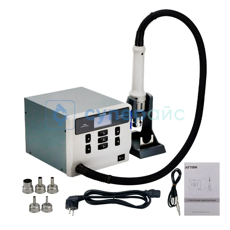 Термовоздушная паяльная станция ATTEN ST-862D фото 4