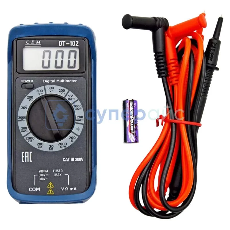 Мультиметр CEM DT-102 фото 3