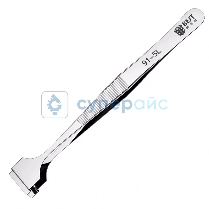Пинцет металлический BEST BST-91-5L фото 1