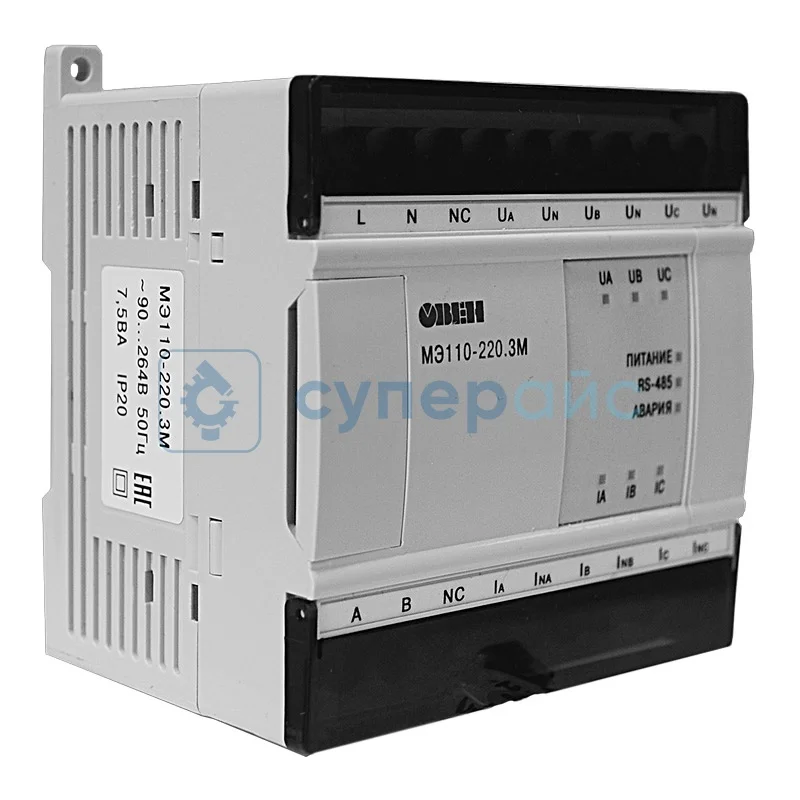 Модуль электроизмерительный Овен МЭ110-220.3М фото 1