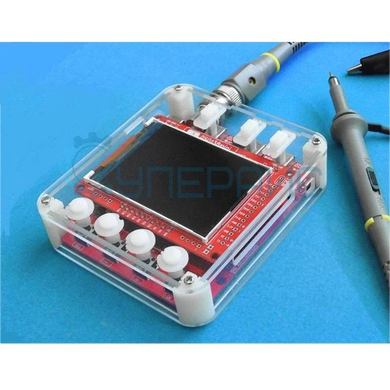 Цифровой осциллограф DSO138 mini с корпусом (конструктор) фото 9