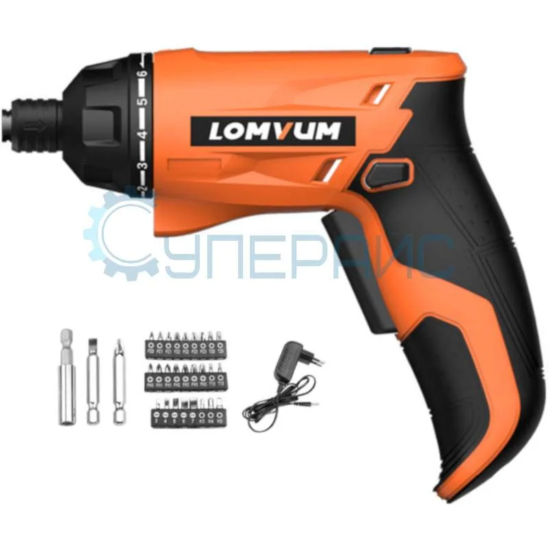 Аккумуляторная отвертка Lomvum LDP-0136 фото 1