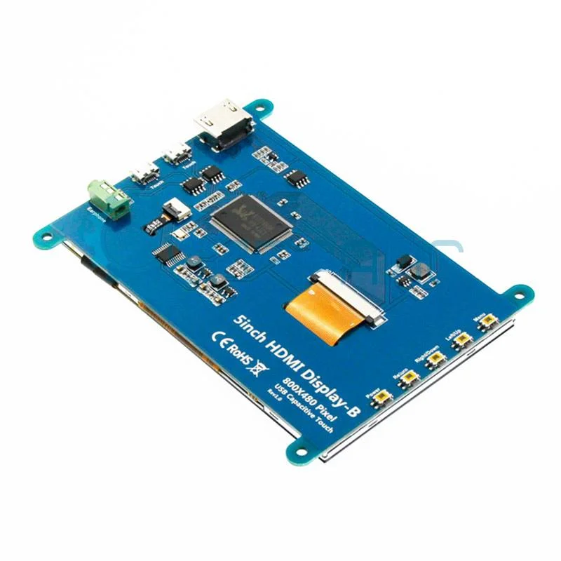 Емкостный сенсорный 5 дюймовый TFT экран для Raspberry Pi фото 3