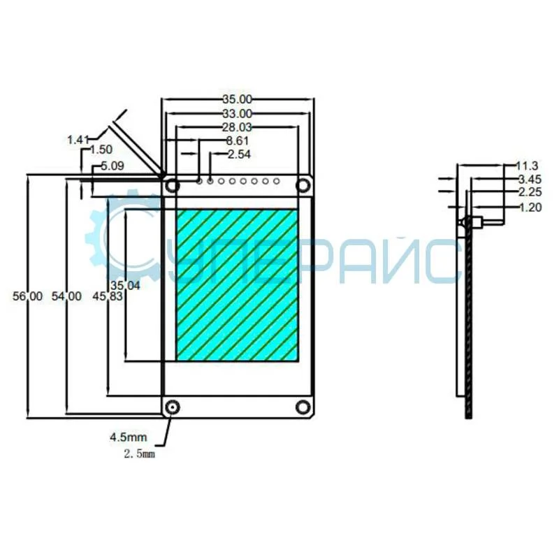 Цветной графический 1.8 дюймов TFT-экран 160x128 фото 3