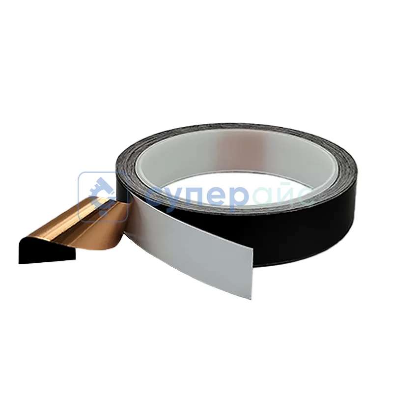 Медный скотч графитовый Jingxuan 12 мм x 5 м x 0,1 мм фото 3