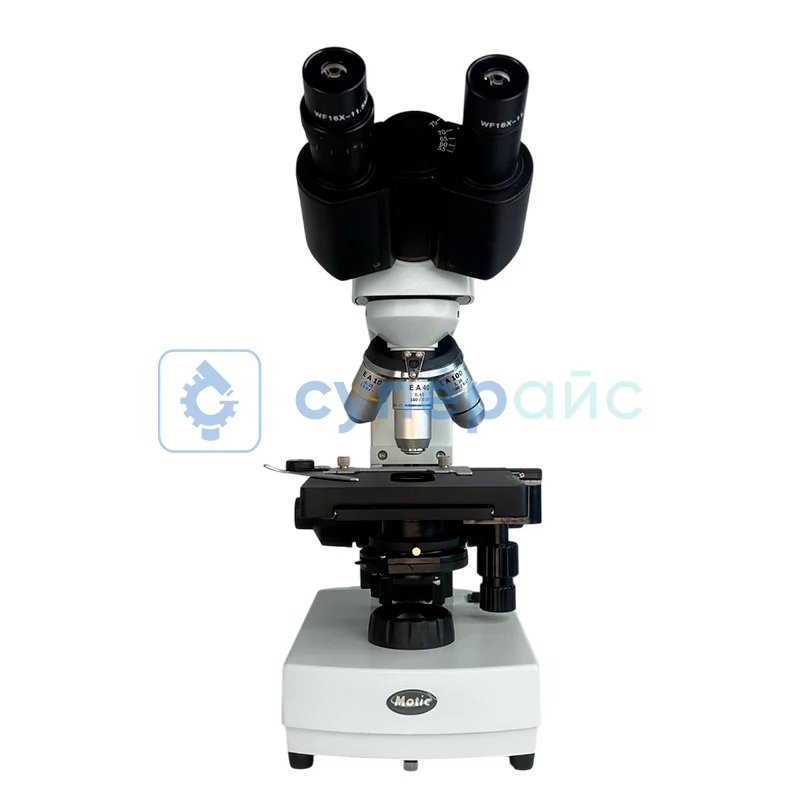 Бинокулярный биологический микроскоп Motic Eco-Bino-LED Plan фото 1