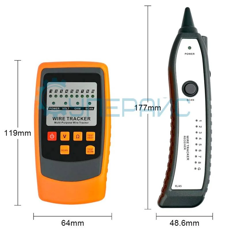 Кабельный тестер Benetech GM62 фото 5