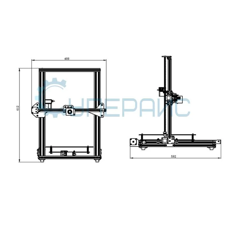 3D принтер Tevo Tornado фото 8