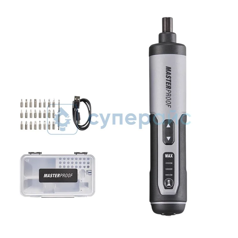 Электрическая отвертка MASTERPROOF MAX фото 1
