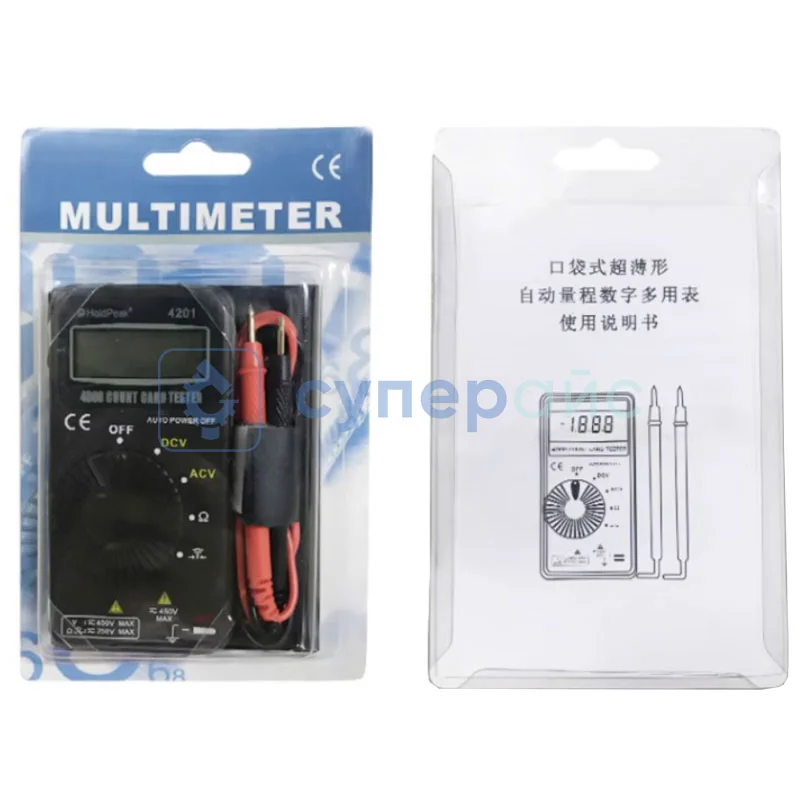 Мультиметр HoldPeak HP-4201 фото 3