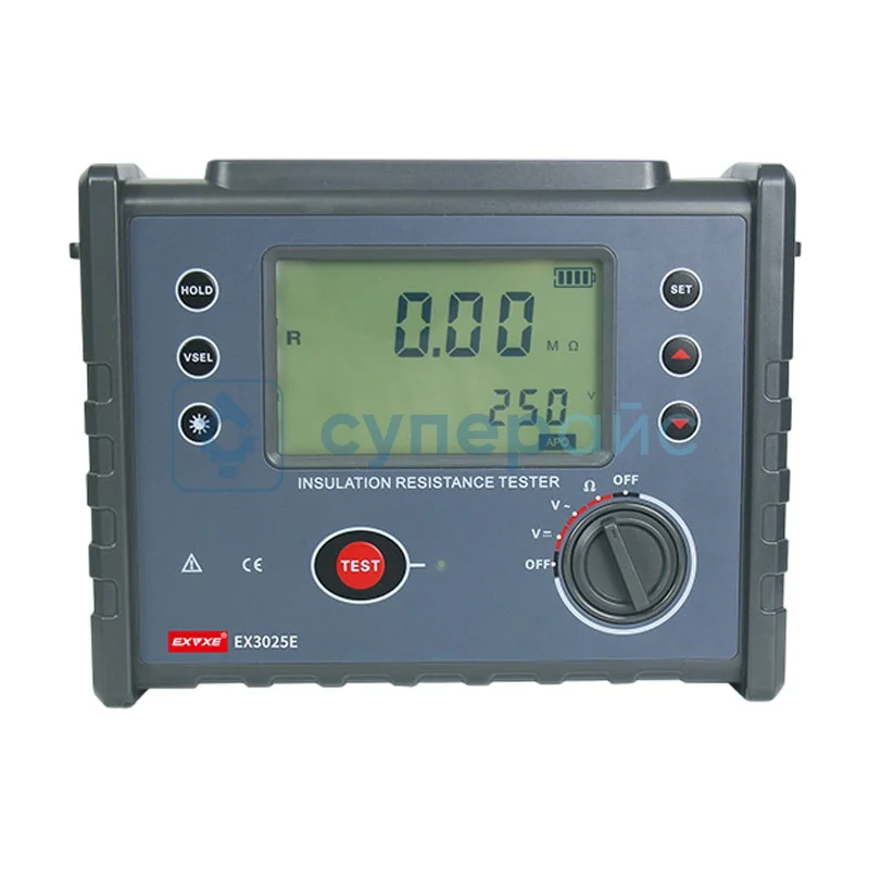 Интеллектуальный мегомметр EXVXE EX3025E фото 1