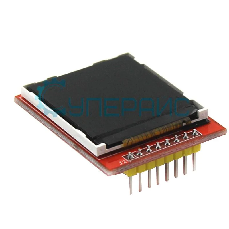 Цветной TFT-дисплей 1.44 дюймов на базе ST7735S фото 1