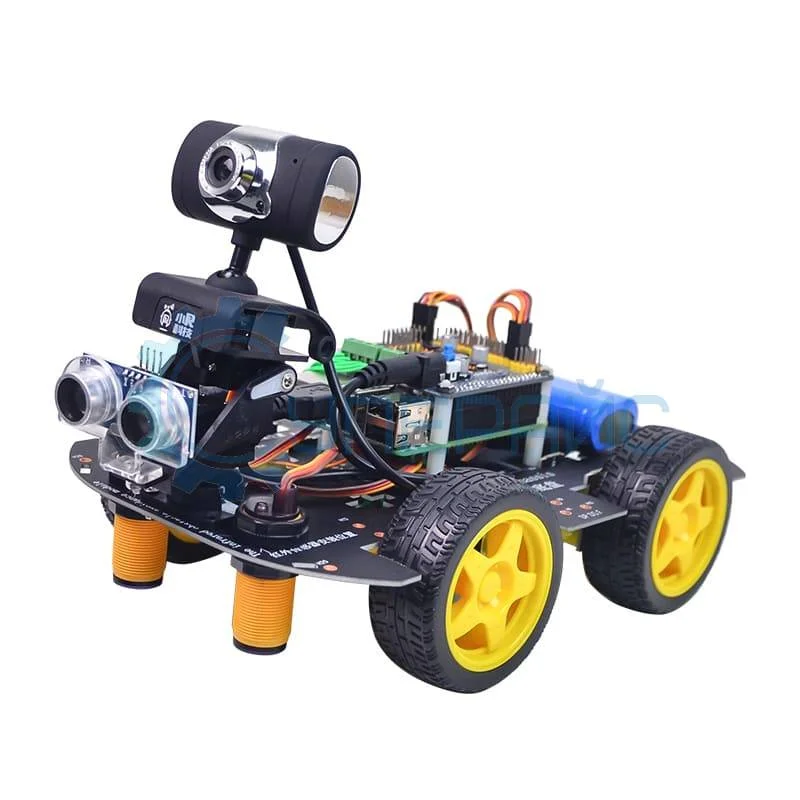Робот-конструктор Raspberry Pi 4B Xiao-r DS Robot Wi-Fi фото 1
