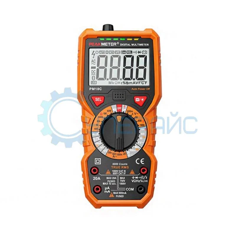 Цифровой мультиметр Peakmeter PM18C фото 1