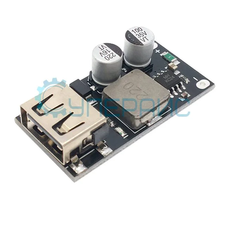 USB модуль зарядки MH-KC24 с поддержкой QC 3.0/2.0 фото 3