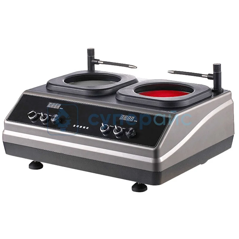 Двухдисковый шлифовально-полировальный станок MP-2DS фото 1