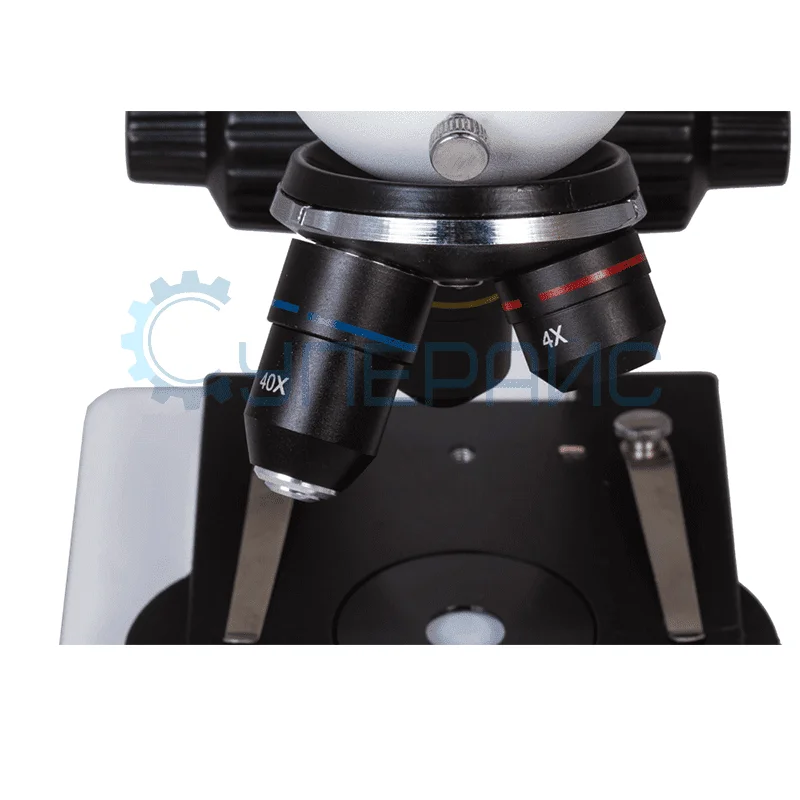 Монокулярный биологический микроскоп Bresser Duolux 20x-1280x фото 7