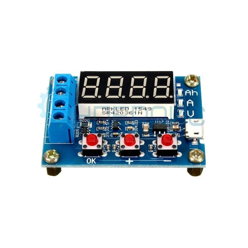 Измеритель емкости аккумуляторов ZB2L3 с резисторами 7,5 Ом, 5 Вт фото 4