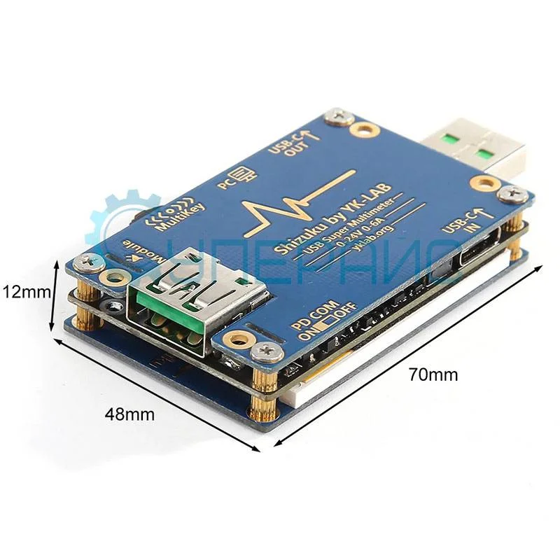 Многофункциональный USB тестер Shizuku by YK-LAB YK001 фото 6