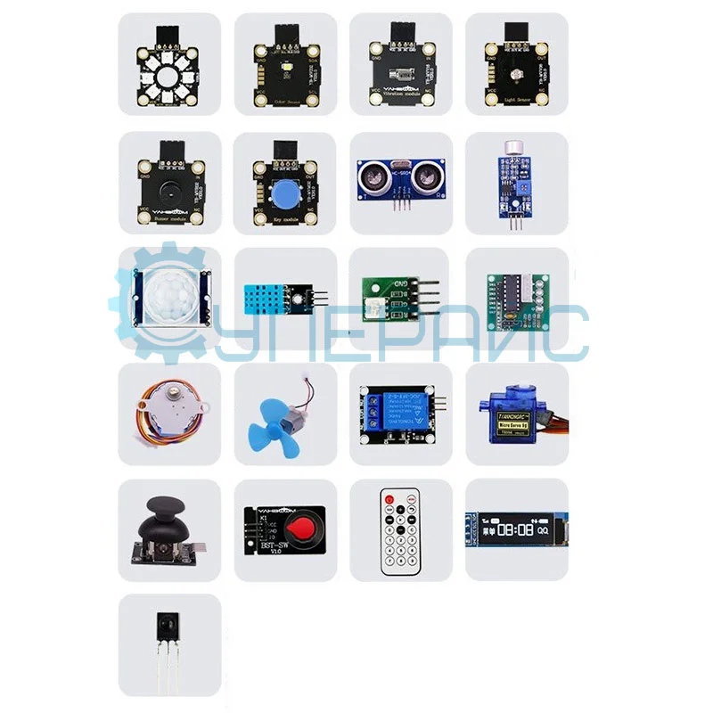 Набор датчиков Yahboom на базе Raspberry Pi Pico фото 2