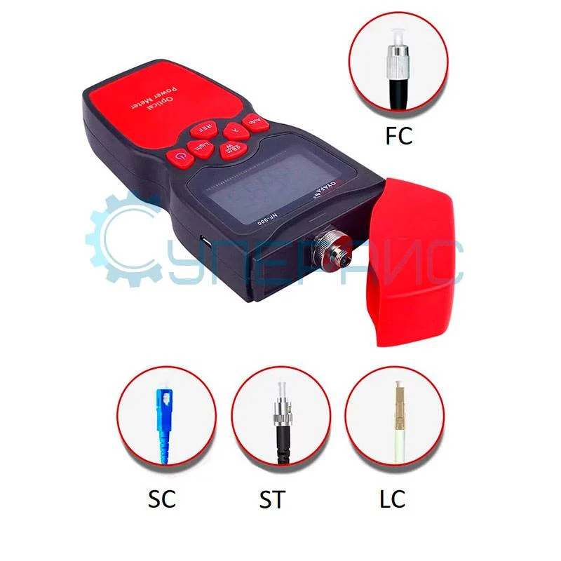 Прибор Noyafa NF-900C для проверки оптоволоконных линий фото 5