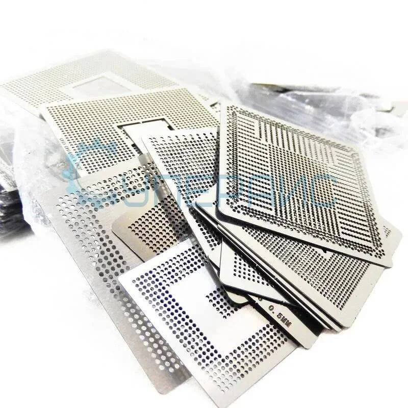 Набор BGA трафаретов для реболлинга 545 шт. фото 8