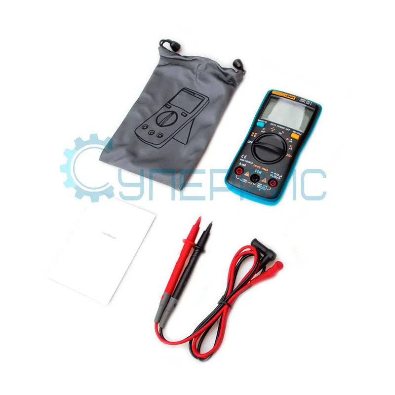 Малогабаритный мультиметр ANENG AN8008 фото 4