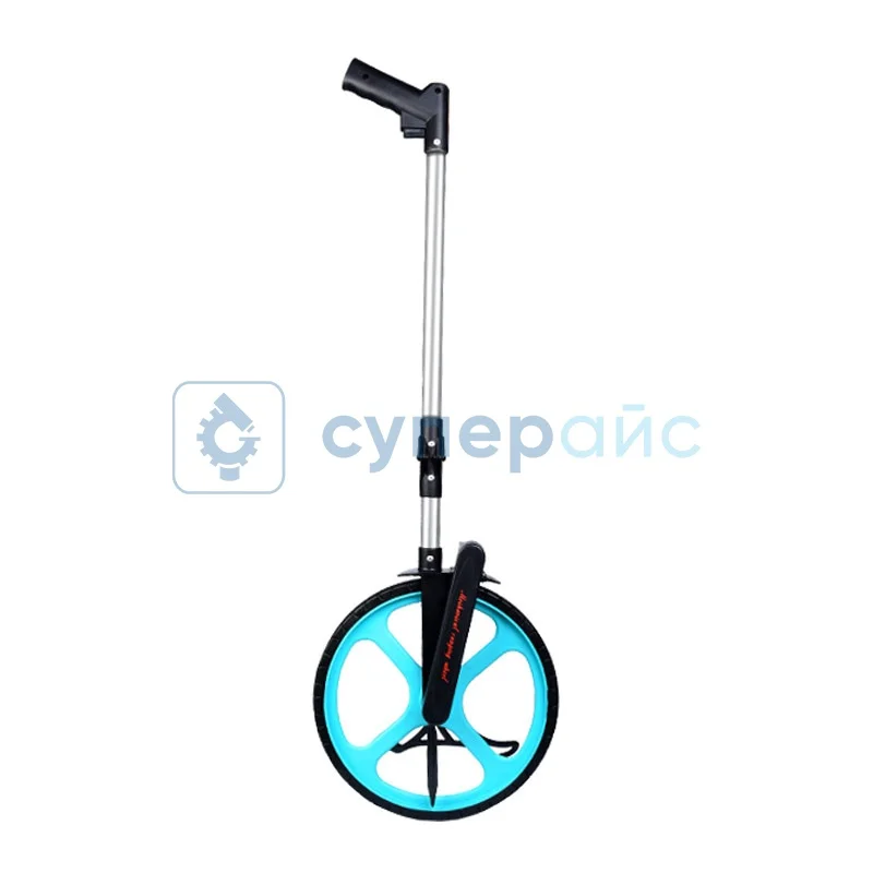 Механический курвиметр с большим колесом и ручным тормозом фото 1