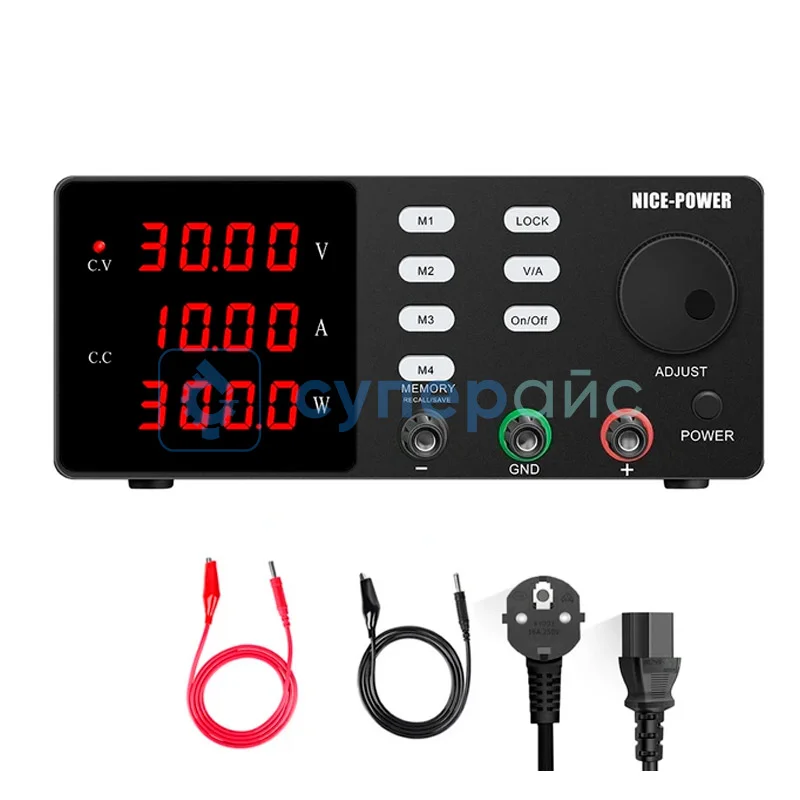 Источник питания с одним каналом Nice-Power SPPS-S3001 (300 В, 1 А, 300 Вт) фото 3