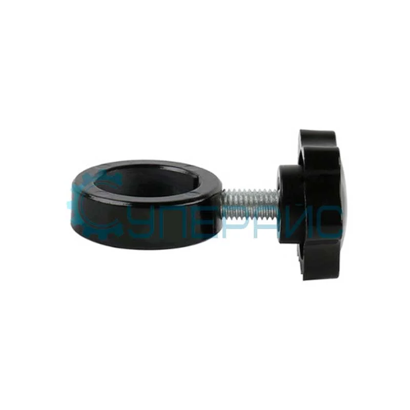 Фиксирующее кольцо для микроскопа 25 мм с винтом фото 1