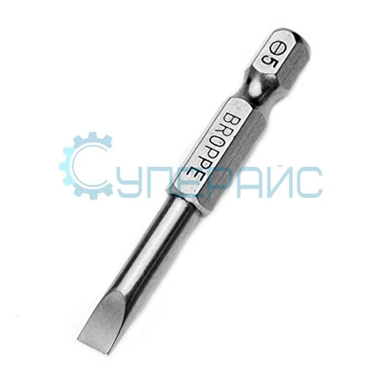 Биты с прямым шлицем BROPPE SL 6 шт фото 5