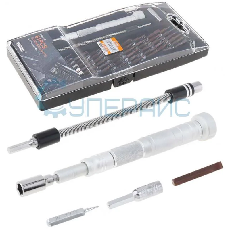 Набор отверток для точных работ JAKEMY JM-8166 61 в 1 фото 6