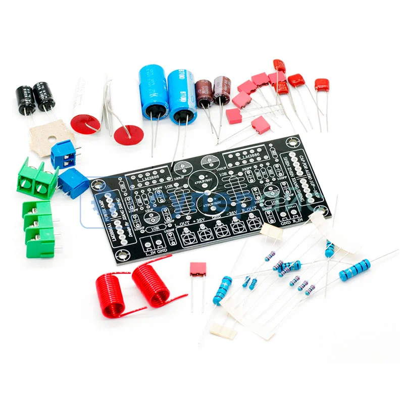 Набор для сборки усилителя звука с чипом LM3886 фото 3