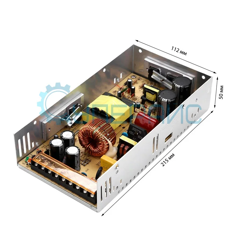 Блок питания ANDAYOU S-360-12 (12В, 30А, 360Вт) фото 1
